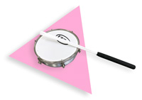Tamborim petit tambour brésilien pour atelier percussions