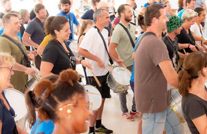 Team Building de percussions à Bordeaux